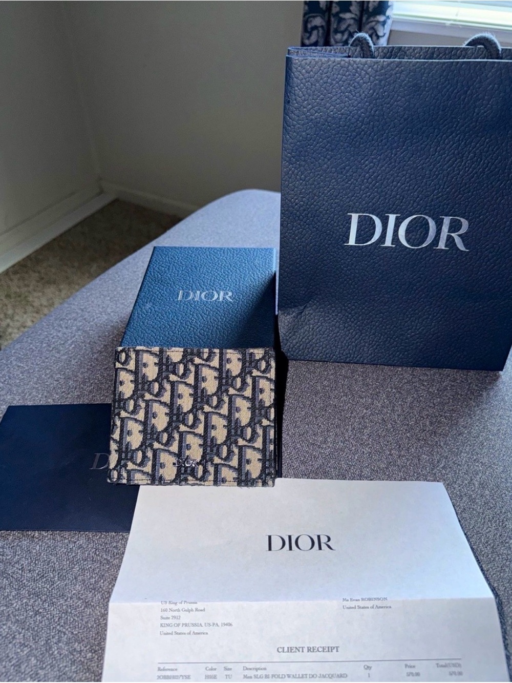 Dior Wallet like new